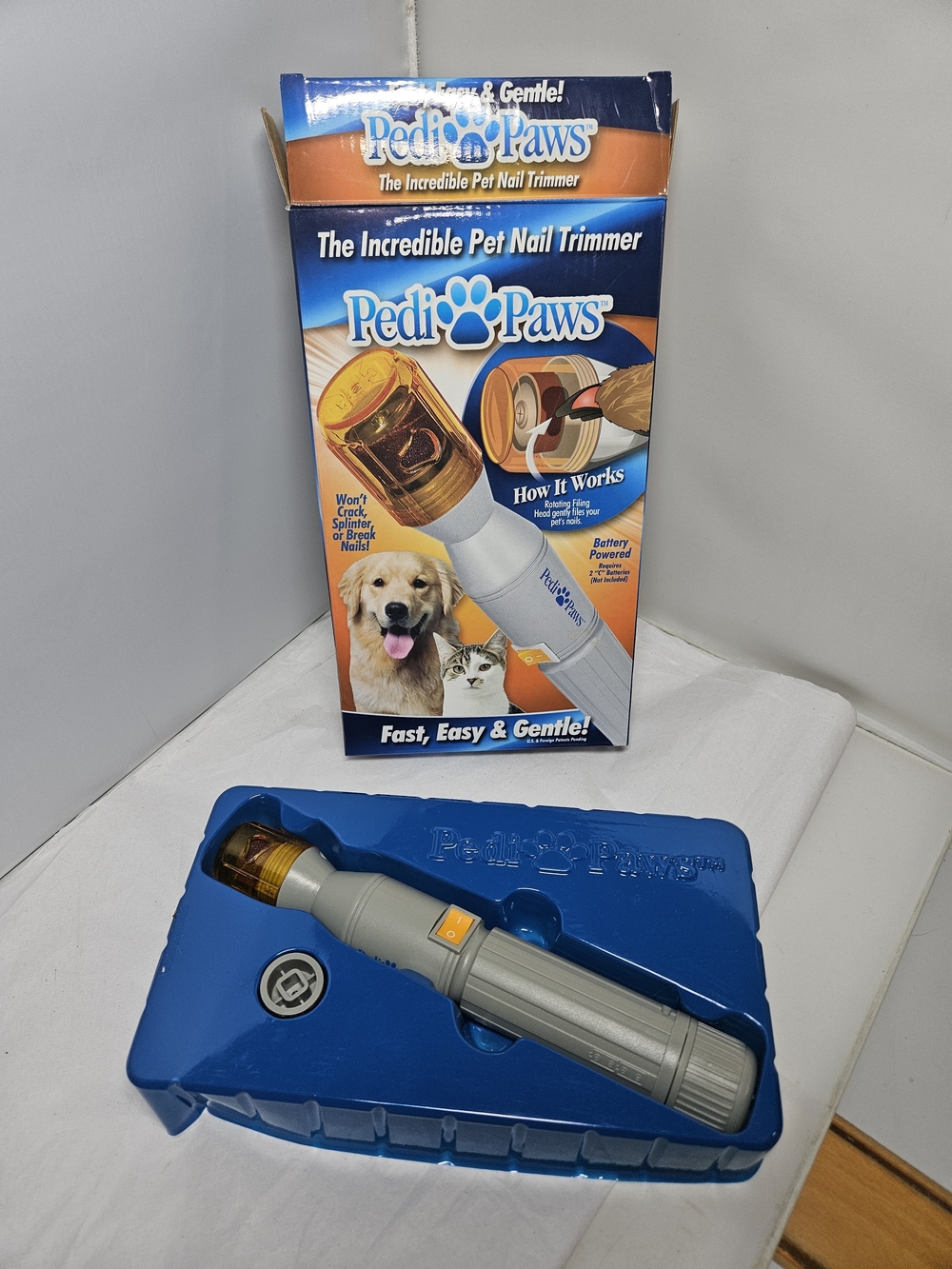 Pedi Paws Pet Dog Cat Nail Trimmer